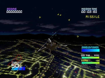 Macross VF-X2 (JP) screen shot game playing